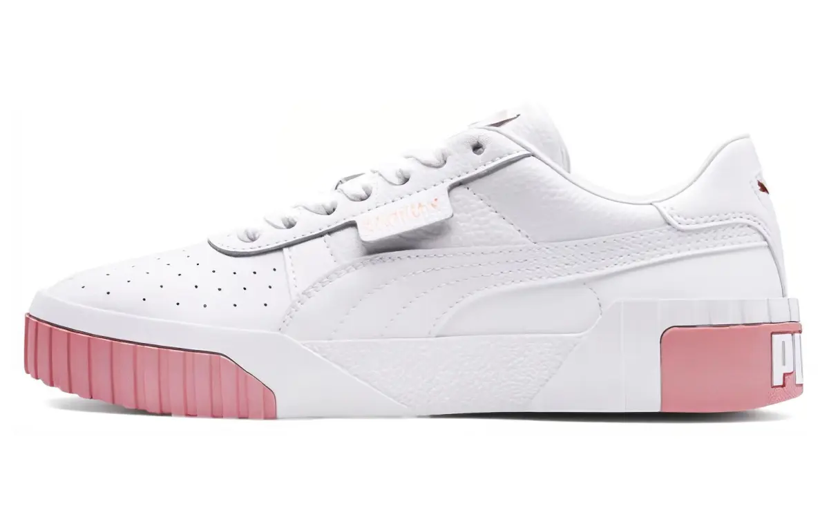 PUMA Cali Skate Shoes 'White Pink' Women's