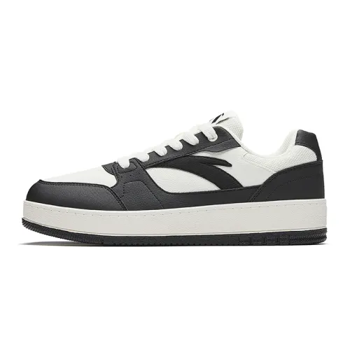 Anta Original 2 Low top Skateboard Shoes Men's White Black