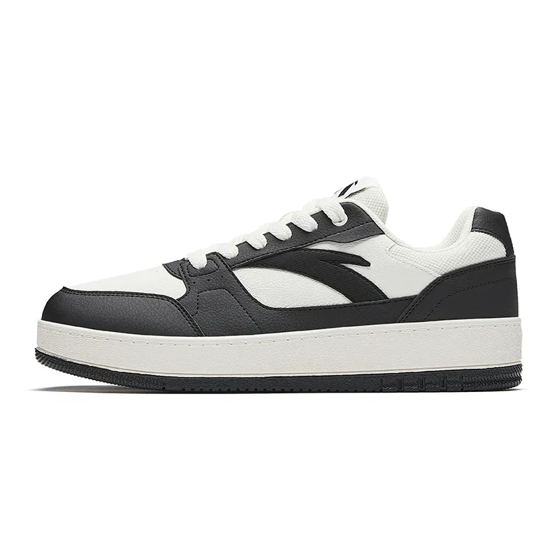 Anta Original 2 Low top Skateboard Shoes Men's White Black