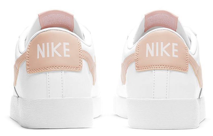 Женские кеды Nike Blazer LE (бледно-оранжево-белые) — фото 5