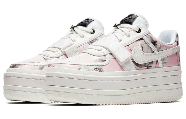 Женские кеды Nike Air Vandal 2K Floral (бело-розовые) — фото 3
