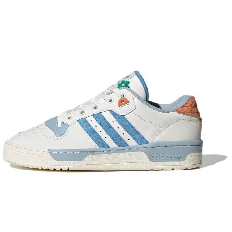 Женские кроссовки adidas adidas originals Rivalry Low (белый / синий)