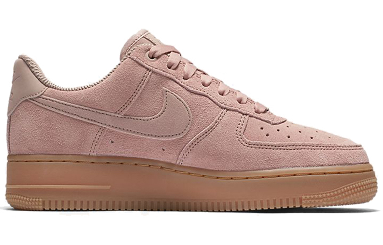 Женские кроссовки Nike Air Force 1 (розовые) — фото 2
