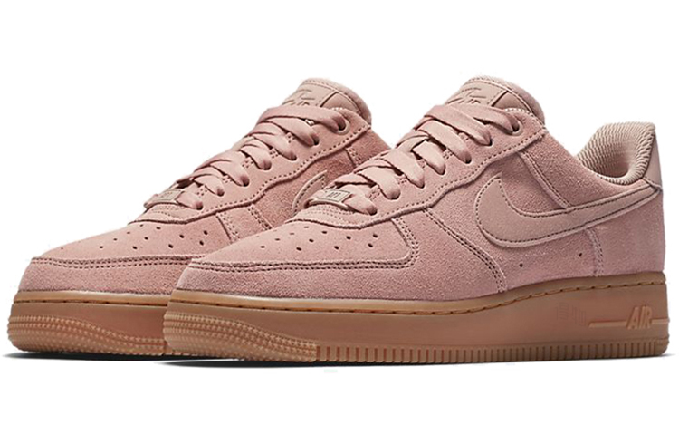 Женские кроссовки Nike Air Force 1 (розовые) — фото 3