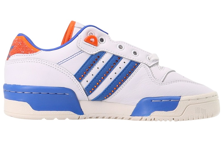 Кеды Swarovski x adidas originals Rivalry (бело-синие) — фото 2