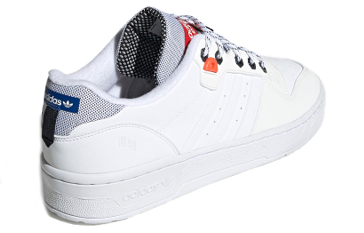 Кеды adidas originals Rivalry Low (бело-серые) — фото 4