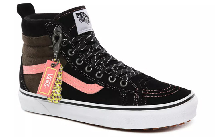 Кеды Vans SK8 46 Mte DX (черный / коричневый) — Чёрный / коричневый — фото 3