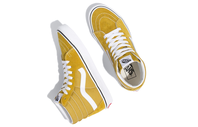 Кеды Vans SK8 (горчично-желтые) — фото 4