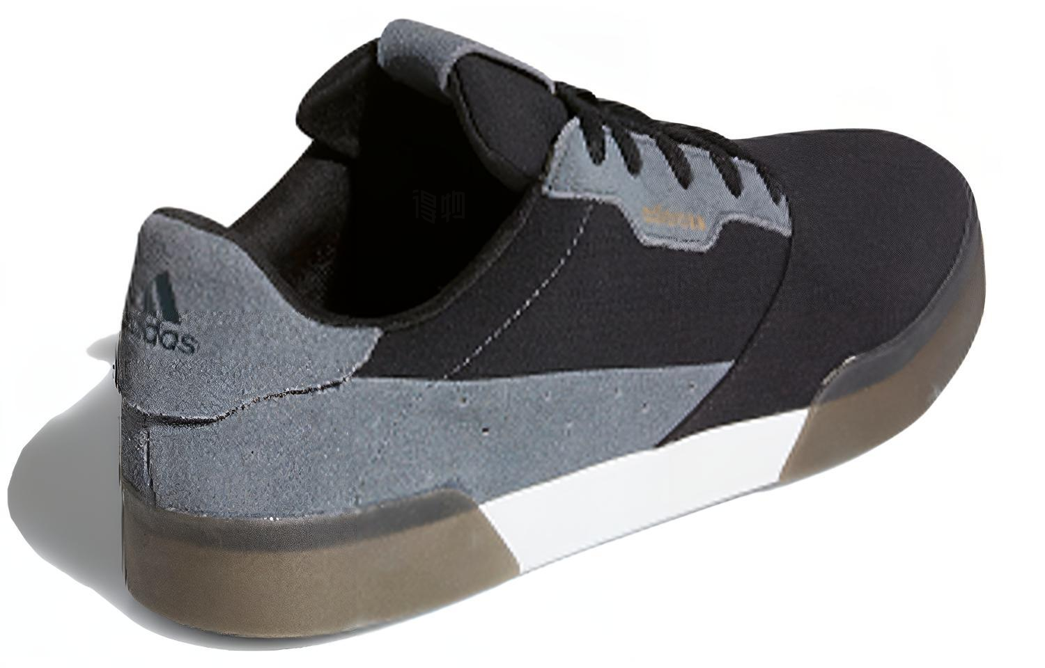 Мужские кеды adidas Adicross Retro (черно-серые) — Чёрный / серый — фото 4