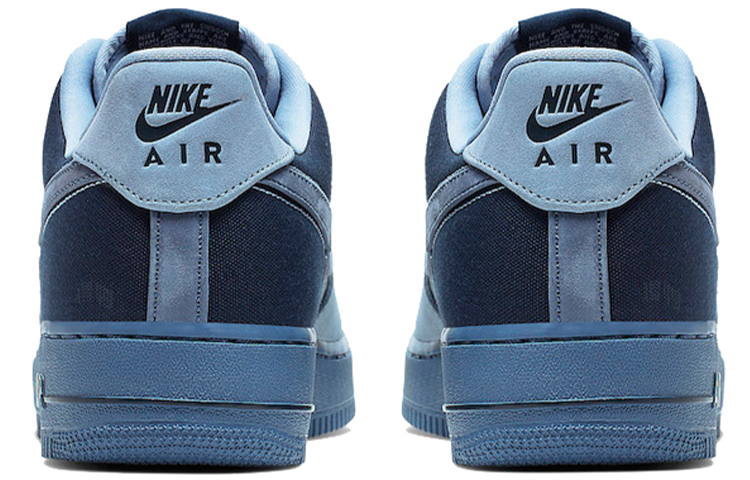 Мужские кроссовки Nike Air Force 1 Premium (синий деним) — фото 4