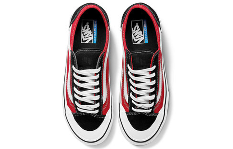 Кеды Vans Style 36 Decon SF (черно-красные) — фото 4