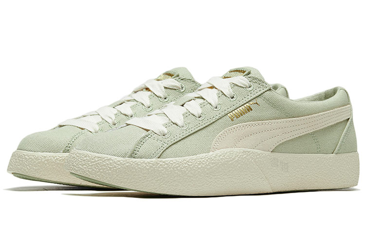 Женские кеды PUMA Puma Love In Bloom (светло-зеленые) — фото 3