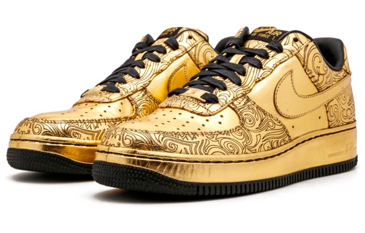 Мужские кроссовки Nike Air Force 1 Closing Ceremonies (золотой) — фото 3