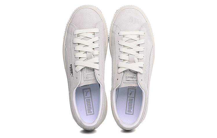Мужские кеды PUMA Suede Platform (серый) — фото 4