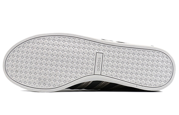 Женские кеды adidas neo Coneo Qt (черно-серебристые) — Чёрныйсеребристый — фото 5
