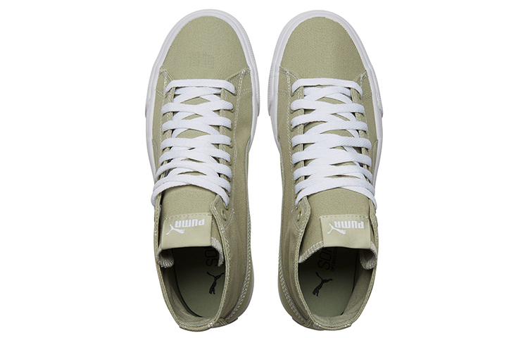 Кеды PUMA Bari Mid (зеленые) — фото 4