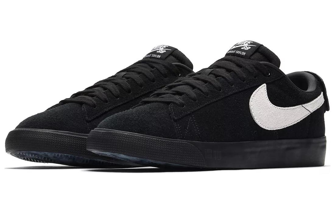Кеды Nike Blazer GT (черно-белые) — Чёрный / белый / чёрный — фото 2