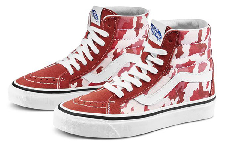 Кеды Vans SK8 38 DX (красный / белый) — фото 2