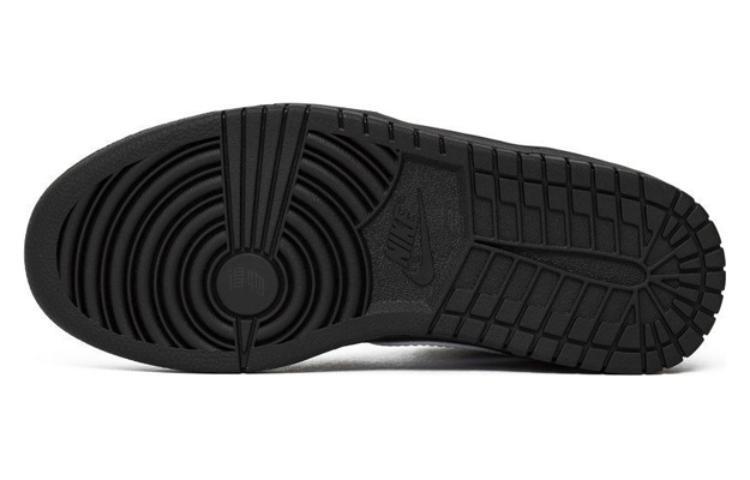 Кроссовки Nike Dunk Lux Chukka Riccardo Tisci Black (черно-белые) — Чёрный / белый — фото 5