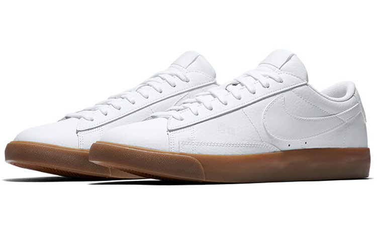Мужские кеды Nike Blazer Le (белый) — фото 3