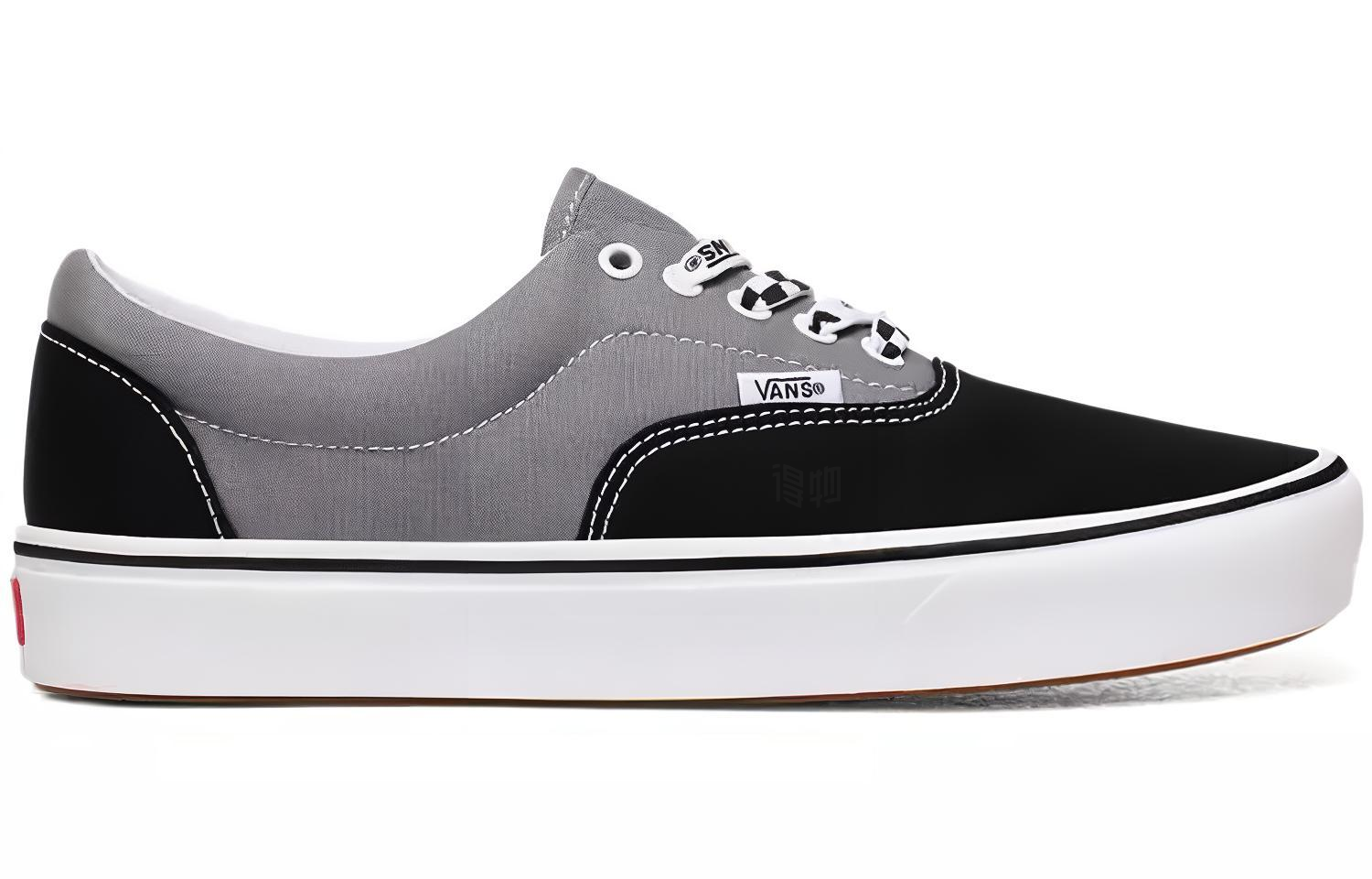 Кеды Vans Era Lace Mix Comfycush (серо-черный) — фото 2