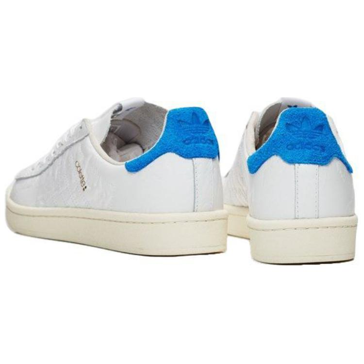 Кеды adidas originals x UNDFTD Campus 80s (сине-белые) — Синий / белый — фото 3
