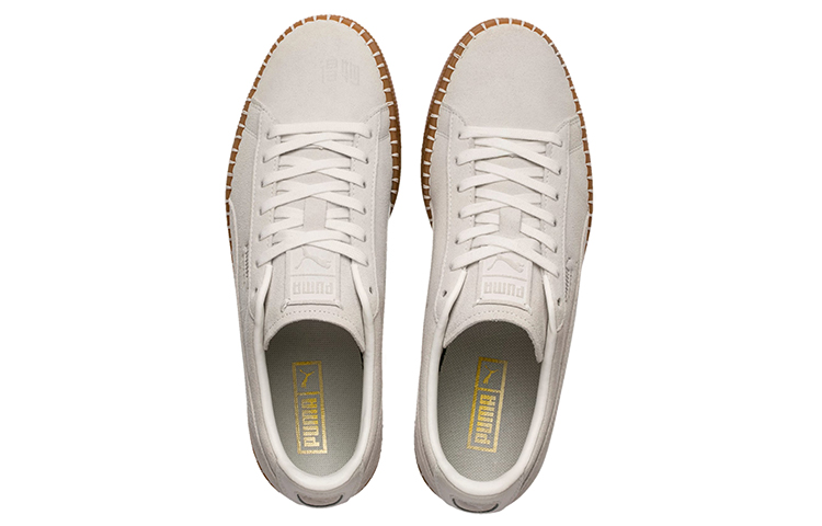 Кеды PUMA Suede Classic Blanket Stitch (белый) — фото 3
