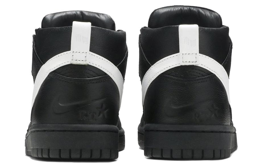 Кроссовки Nike Dunk Lux Chukka Riccardo Tisci Black (черно-белые) — Чёрный / белый — фото 4