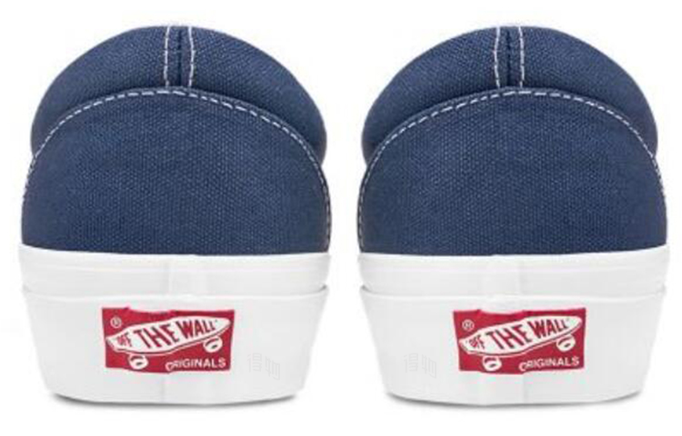 Слипоны Vans slip-on Lx (синие) — Синий — фото 5