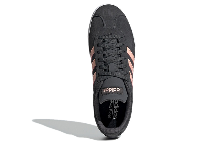 Женские кеды adidas neo VL Court 2.0 (серые) — Серый / розовый — фото 5