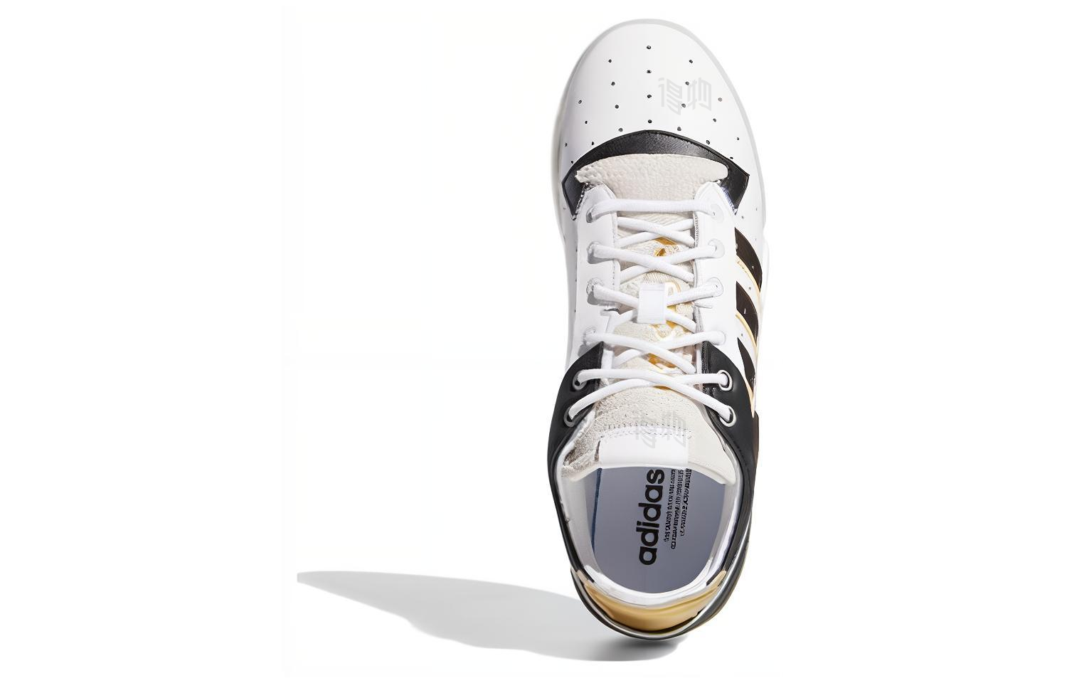 Кроссовки adidas originals Rivalry (бело-коричнево-черные) — фото 4