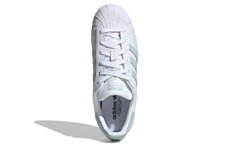 Женские кеды adidas originals SUPERSTAR (светло-зеленые) — фото 5
