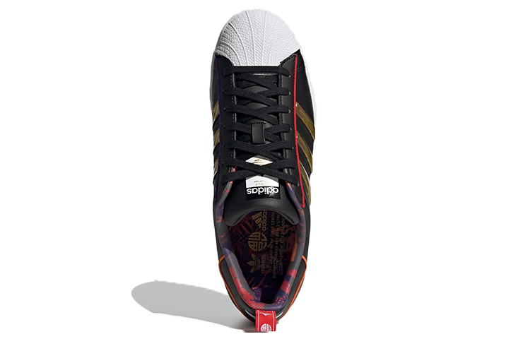Кеды adidas originals Superstar "CNY" (черный) — фото 5