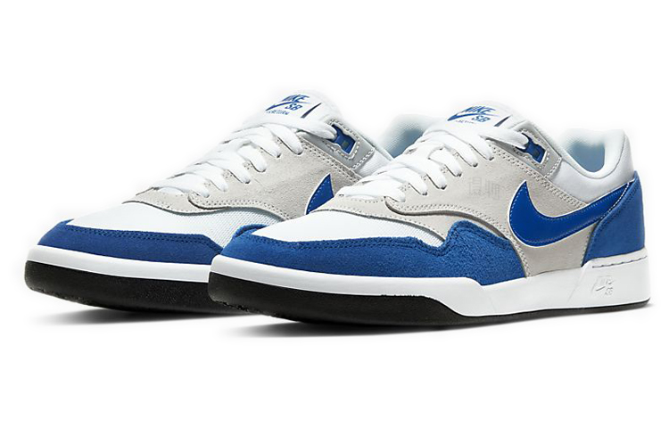 Кроссовки Nike Sb Gts Return (бело-синие) — фото 3