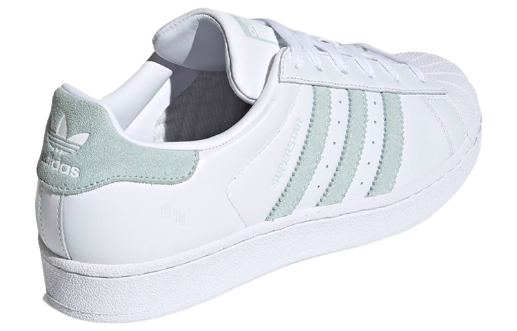 Женские кеды adidas originals SUPERSTAR (светло-зеленые) — фото 4