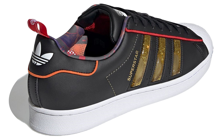 Кеды adidas originals Superstar "CNY" (черный) — фото 4