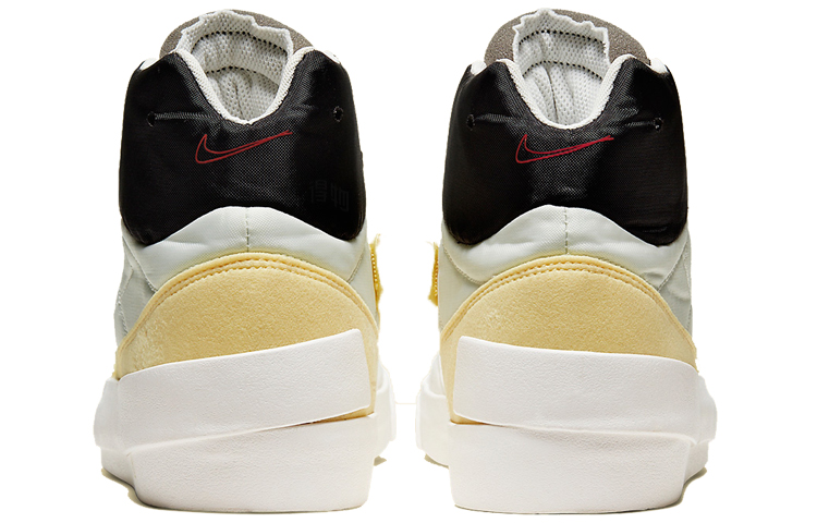 Мужские кеды Nike Drop-Type Mid (белые) — фото 5