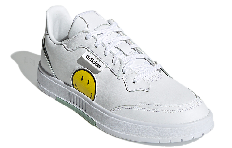 Мужские кеды adidas neo Kollide (бело-желтые) — фото 3