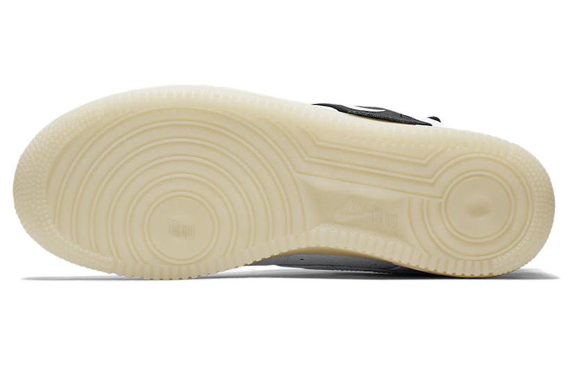 Кеды Nike Air Force 1 Utility White Black (бело-черные) — Чёрный / белый — фото 5