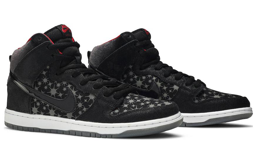Кроссовки Nike Dunk Brooklyn Projects Paparazzi (черные) — Чёрный / чёрный — фото 3