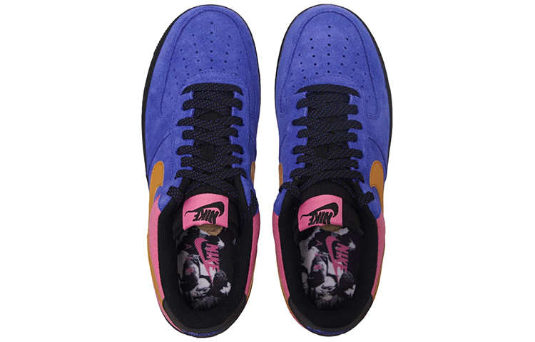 Мужские кроссовки Nike Air Force 1 (фиолетовые) — Розовыйфиолетовый — фото 3