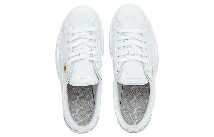 Кеды PUMA Love Tumbled Leather (белые) — фото 3