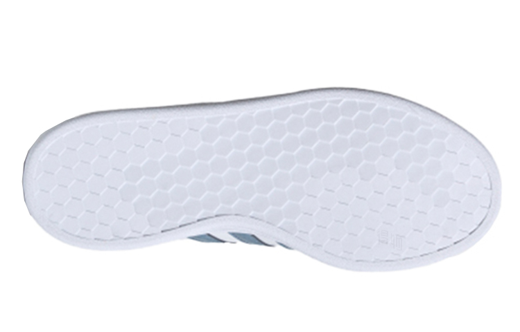 Женские кеды adidas neo GRAND COURT (бело-сине-серые) — Белый / синийсерый — фото 6