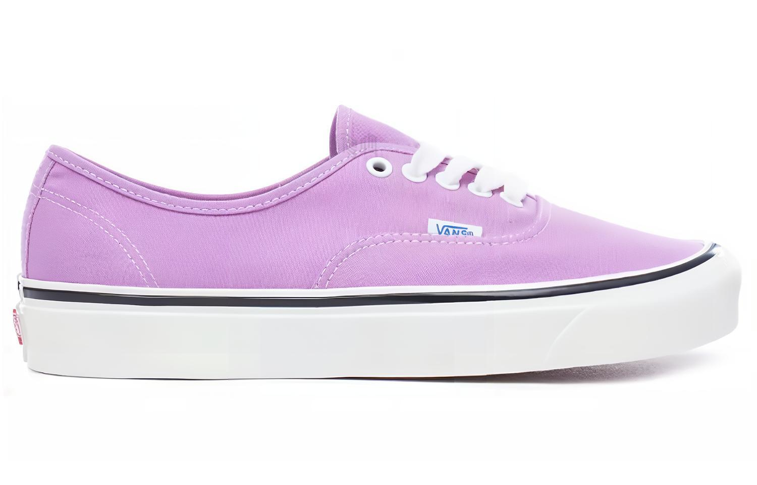 Кеды Vans Authentic Anaheim Factory 44 (бело-фиолетовые) — фото 2