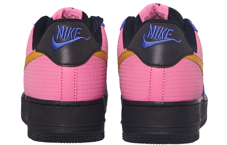 Мужские кроссовки Nike Air Force 1 (фиолетовые) — Розовыйфиолетовый — фото 4