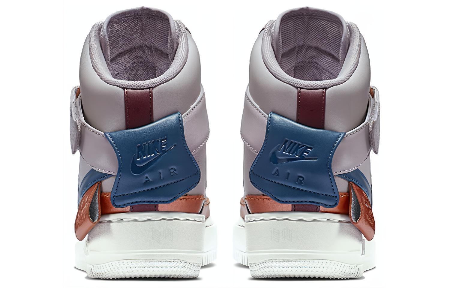Женские кроссовки Nike Air Force 1 (фиолетово-синие) — фото 4