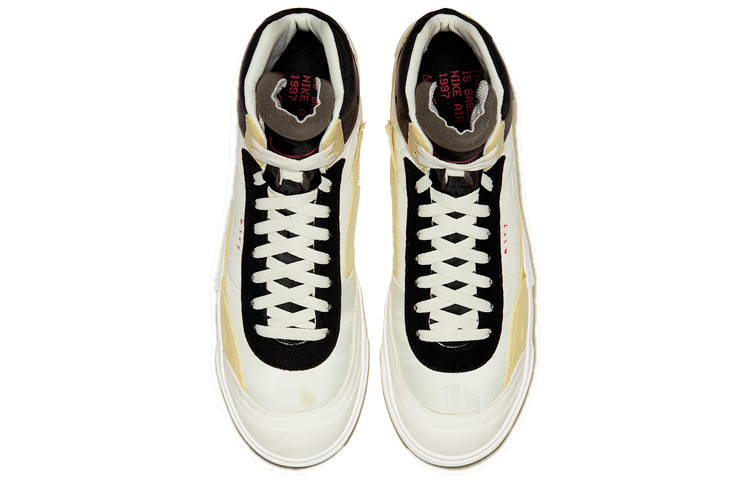 Мужские кеды Nike Drop-Type Mid (белые) — фото 4