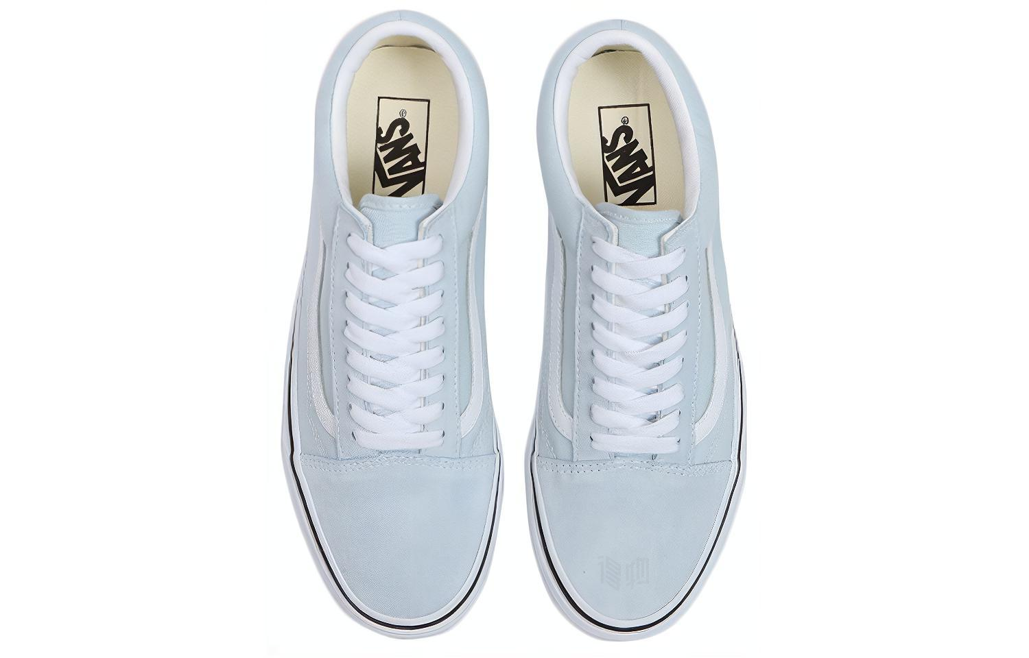 Кеды Vans Old Skool (голубые) — фото 3