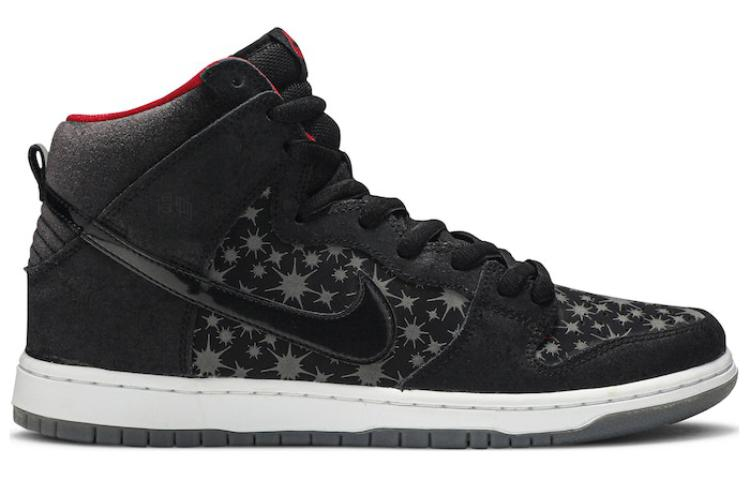 Кроссовки Nike Dunk Brooklyn Projects Paparazzi (черные) — Чёрный / чёрный — фото 2