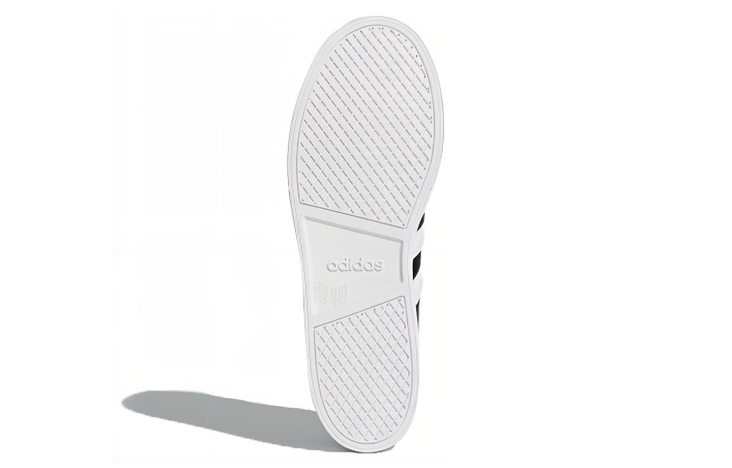 Мужские кеды adidas neo Daily 2.0 (черно-белые) — фото 6